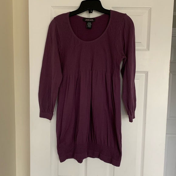 Purple Tunic Sweater - Picture 1 of 1